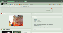 Desktop Screenshot of kynnet.deviantart.com
