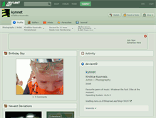 Tablet Screenshot of kynnet.deviantart.com