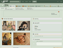 Tablet Screenshot of gilray.deviantart.com