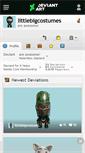 Mobile Screenshot of littlebigcostumes.deviantart.com