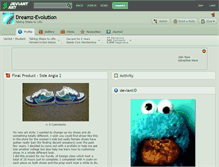 Tablet Screenshot of dreamz-evolution.deviantart.com