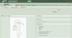 Desktop Screenshot of jennidoe.deviantart.com