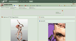 Desktop Screenshot of invertvision.deviantart.com