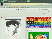 Tablet Screenshot of methuselah87.deviantart.com
