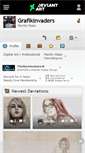 Mobile Screenshot of grafikinvaders.deviantart.com