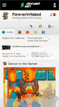 Mobile Screenshot of foreverirritated.deviantart.com