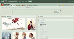 Desktop Screenshot of melukilan.deviantart.com