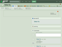 Tablet Screenshot of dekar-ou.deviantart.com