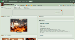 Desktop Screenshot of neurotic-erotica.deviantart.com
