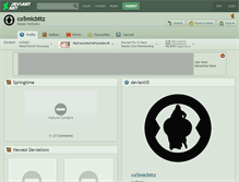 Tablet Screenshot of co5micbttz.deviantart.com
