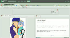 Desktop Screenshot of biney-bottlesworth.deviantart.com