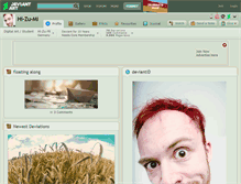 Tablet Screenshot of hi-zu-mi.deviantart.com