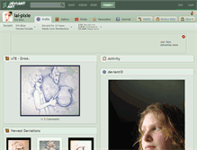 Tablet Screenshot of lai-pixie.deviantart.com