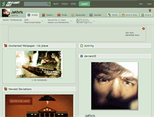 Tablet Screenshot of jakhris.deviantart.com