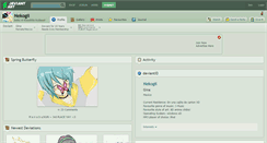 Desktop Screenshot of nekogii.deviantart.com