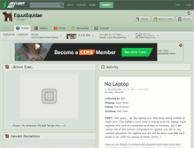 Tablet Screenshot of equusequidae.deviantart.com