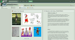 Desktop Screenshot of infinite9ocolony.deviantart.com