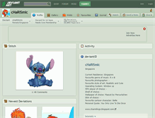 Tablet Screenshot of charismic.deviantart.com