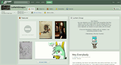 Desktop Screenshot of lurkersgroup.deviantart.com