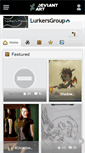 Mobile Screenshot of lurkersgroup.deviantart.com