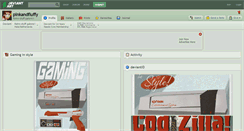 Desktop Screenshot of pinkandfluffy.deviantart.com