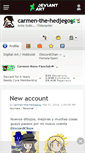 Mobile Screenshot of carmen-the-hedjegog.deviantart.com