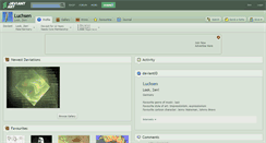 Desktop Screenshot of luchsen.deviantart.com