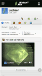 Mobile Screenshot of luchsen.deviantart.com