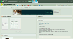 Desktop Screenshot of ah-munna-eat-choo.deviantart.com