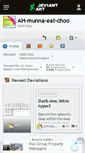 Mobile Screenshot of ah-munna-eat-choo.deviantart.com