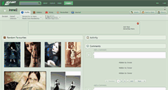 Desktop Screenshot of irenez.deviantart.com