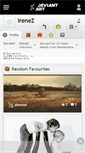 Mobile Screenshot of irenez.deviantart.com