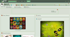 Desktop Screenshot of cippow25.deviantart.com
