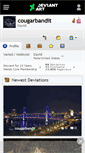 Mobile Screenshot of cougarbandit.deviantart.com
