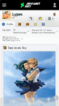 Mobile Screenshot of lypes.deviantart.com