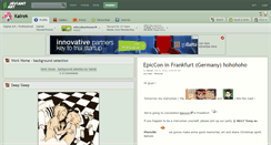 Desktop Screenshot of kairek.deviantart.com