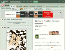 Tablet Screenshot of kairek.deviantart.com