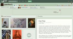 Desktop Screenshot of dragonblaze18.deviantart.com