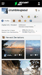 Mobile Screenshot of crumbleupsoul.deviantart.com