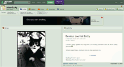 Desktop Screenshot of miss-ducky.deviantart.com