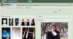 Desktop Screenshot of amarisgrey.deviantart.com