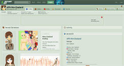 Desktop Screenshot of aph-newzealand.deviantart.com