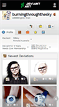 Mobile Screenshot of burningthroughthesky.deviantart.com