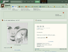 Tablet Screenshot of eileen9.deviantart.com