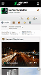 Mobile Screenshot of kerkerecardon.deviantart.com
