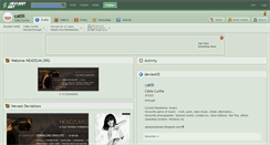 Desktop Screenshot of catiii.deviantart.com