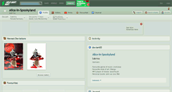 Desktop Screenshot of alice-in-spookyland.deviantart.com