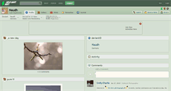 Desktop Screenshot of naudh.deviantart.com