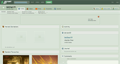 Desktop Screenshot of leichan19.deviantart.com