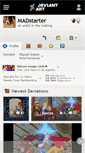 Mobile Screenshot of madstarter.deviantart.com